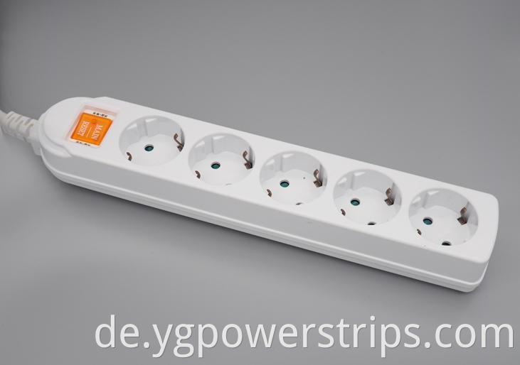 German Standard Multi Outlet Power Strip Ys 5h 4